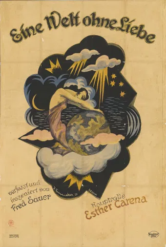 die diktatur der liebe, 2. teil - die welt ohne liebe 1921 poster