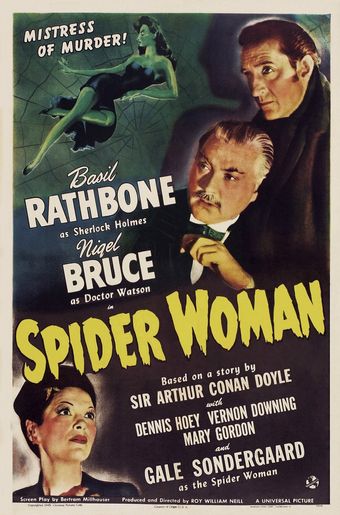 the spider woman 1943 poster