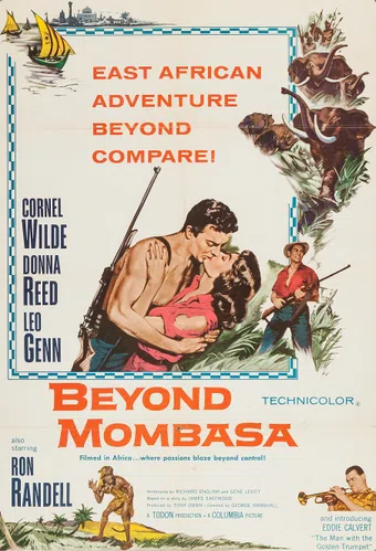 beyond mombasa 1956 poster