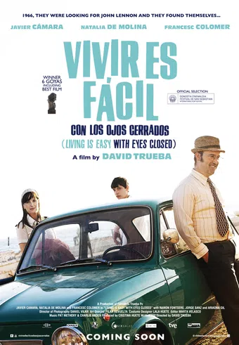 vivir es fácil con los ojos cerrados 2013 poster