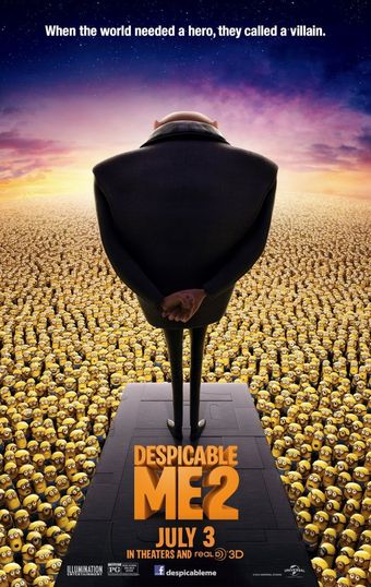 despicable me 2 2013 poster