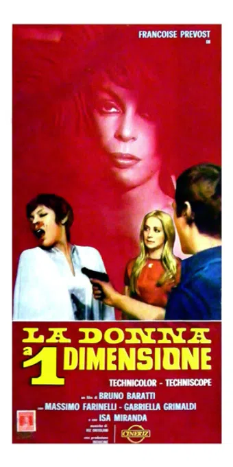 la donna a una dimensione 1969 poster