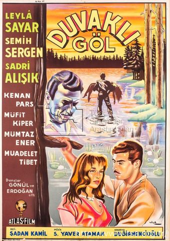 duvakli göl 1958 poster