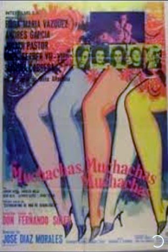 muchachas, muchachas, muchachas 1968 poster