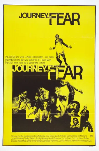 journey into fear 1975 poster