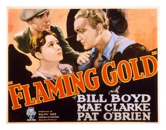 flaming gold 1932 poster