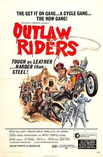 outlaw riders 1971 poster