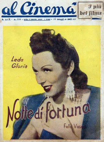 notte di fortuna 1941 poster