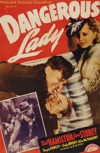 dangerous lady 1941 poster