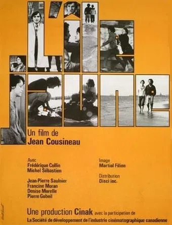 l'île jaune 1975 poster