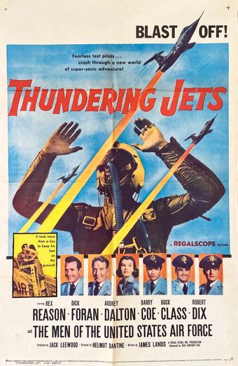 thundering jets 1958 poster