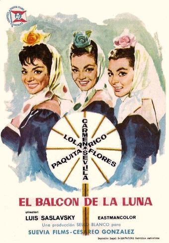 el balcón de la luna 1962 poster