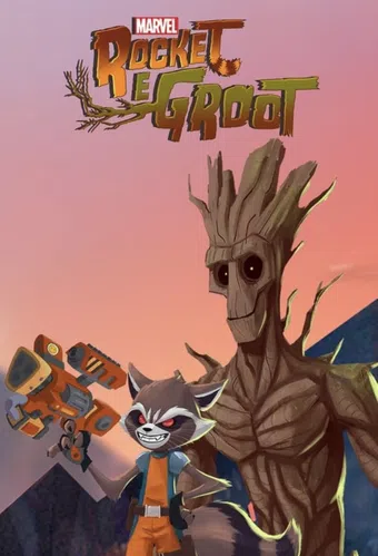 rocket & groot 2017 poster