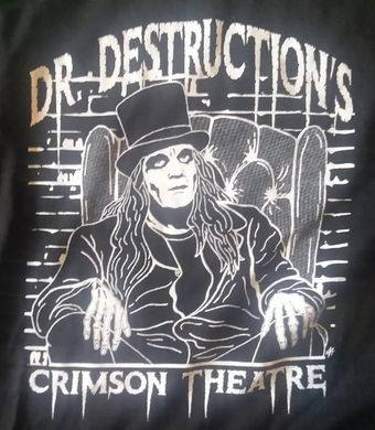 dr. destruction's crimson theatre 2001 poster