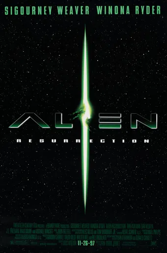 alien resurrection 1997 poster