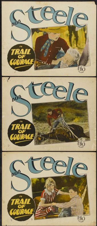 trail of courage 1928 poster