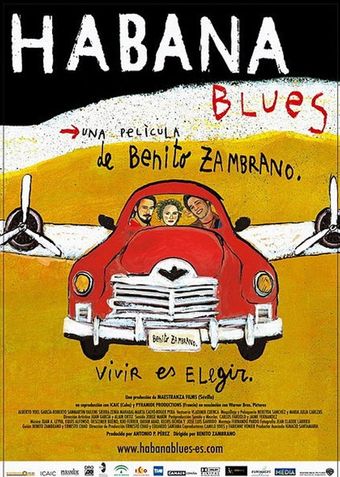 habana blues 2005 poster