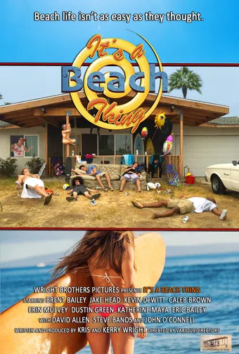 it's a beach thing 2018 poster