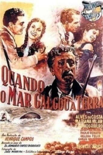 quando o mar galgou a terra 1954 poster