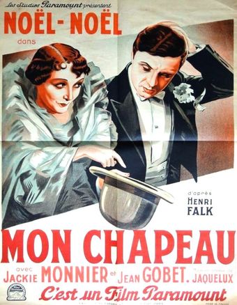 mon chapeau 1933 poster