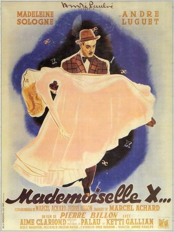 mademoiselle x 1945 poster