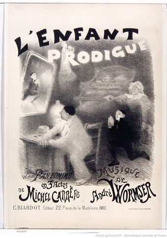 l'enfant prodigue 1907 poster