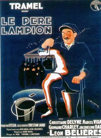 le père lampion 1934 poster