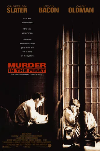 murder in the first 1995 poster