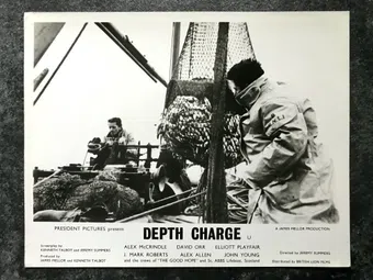 depth charge 1960 poster