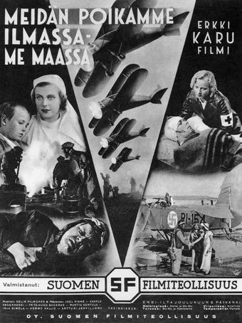 meidän poikamme ilmassa - me maassa 1934 poster