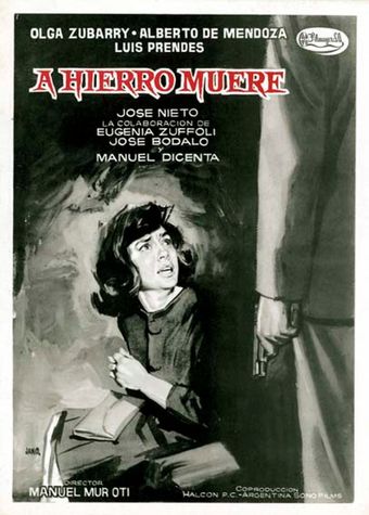 a hierro muere 1962 poster