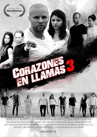 corazones en llamas 3 2017 poster