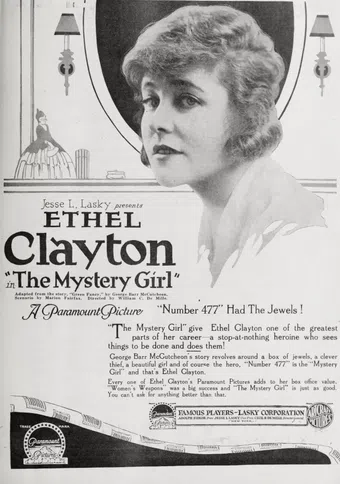 the mystery girl 1918 poster