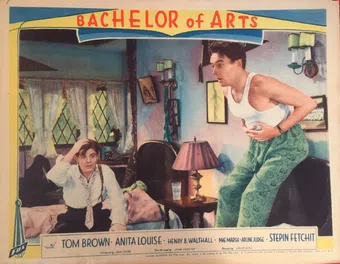 bachelor of arts 1934 poster