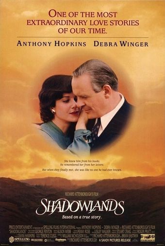 shadowlands 1993 poster