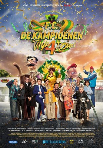 f.c. de kampioenen 4: viva boma! 2019 poster