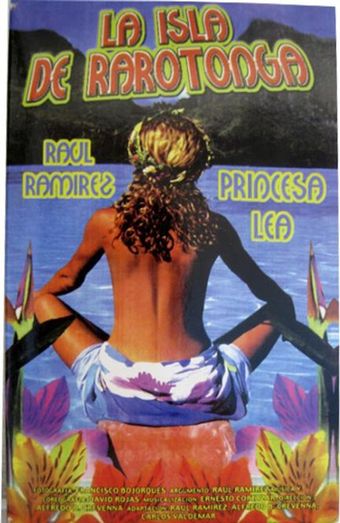 la isla de rarotonga 1982 poster