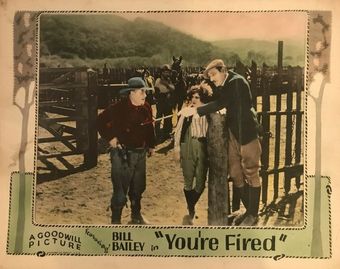 you're fired 1925 poster