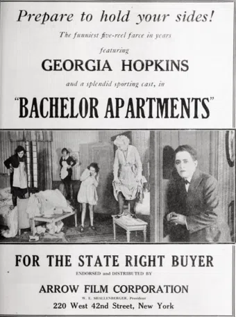 bachelor apartments 1921 poster