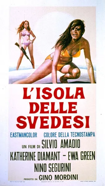 l'isola delle svedesi 1969 poster