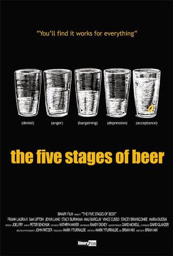 the five stages of beer 2003 poster