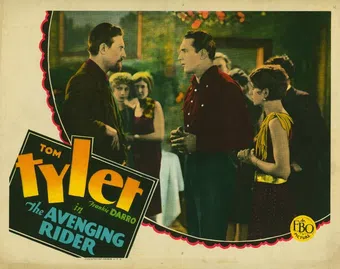 the avenging rider 1928 poster