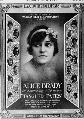 tangled fates 1916 poster