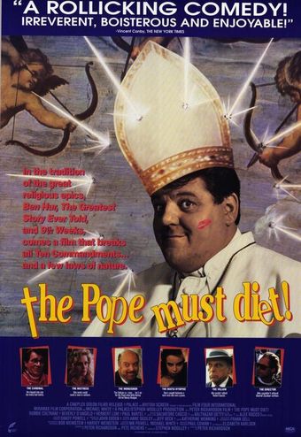 the pope must die 1991 poster