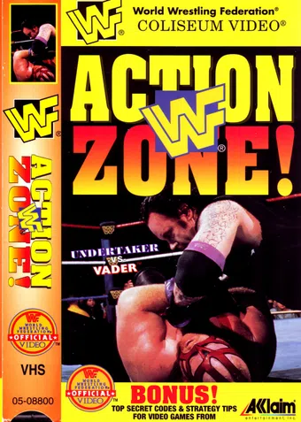 wwf action zone 1994 poster