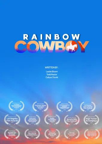 rainbow cowboy poster