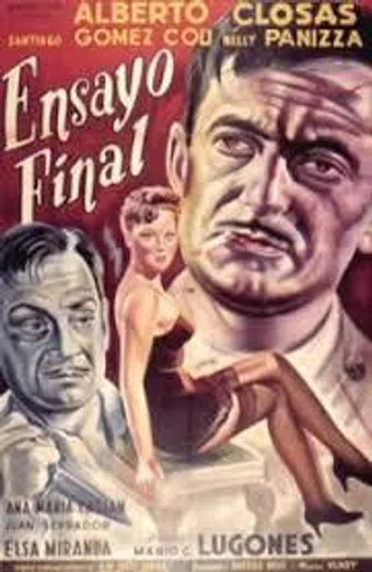 ensayo final 1955 poster