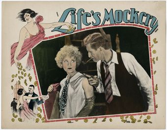 life's mockery 1928 poster