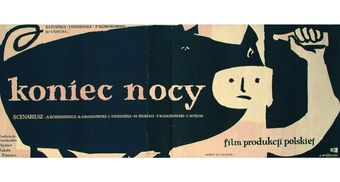 koniec nocy 1957 poster