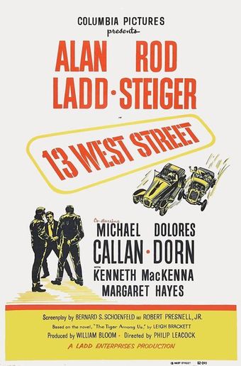 13 west street 1962 poster